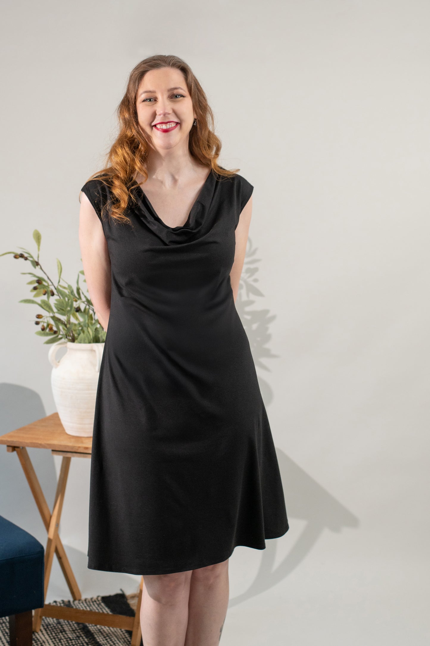 Hippolyta Cowl Dress