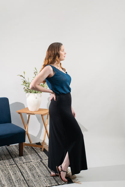 Demeter Slit Maxi Skirt