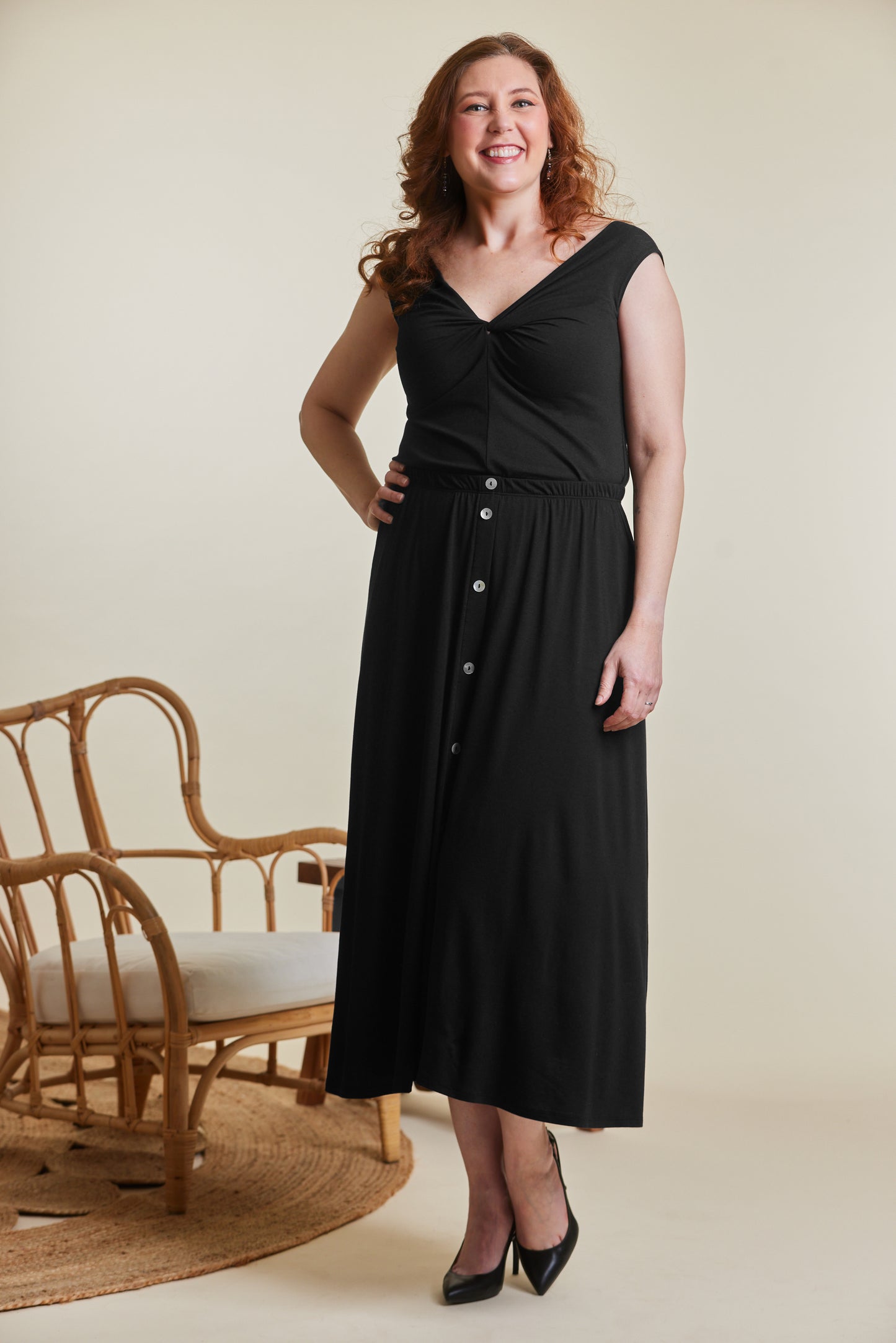 Camilla Twisted Bardot Top