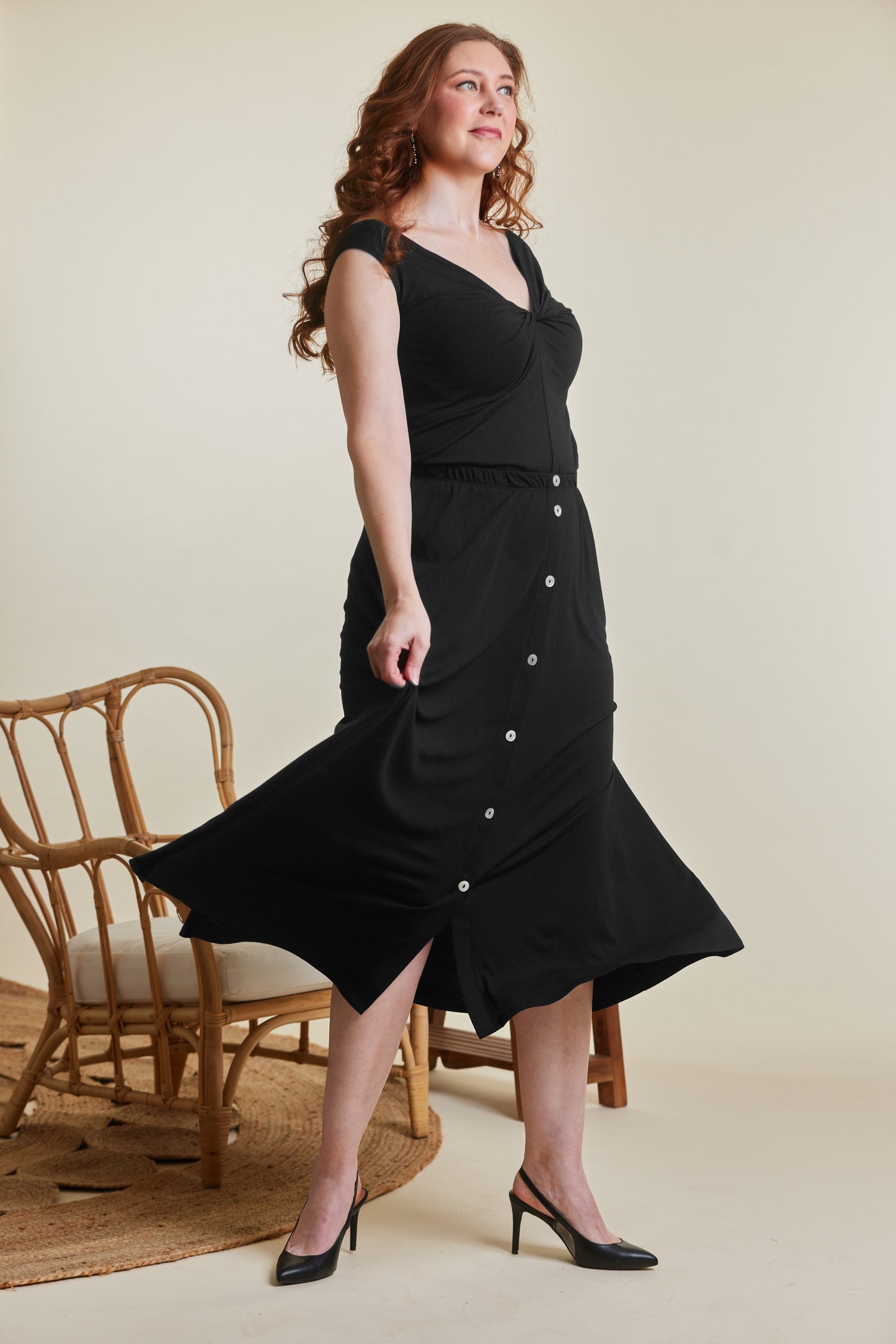 Camilla Twisted Bardot Top