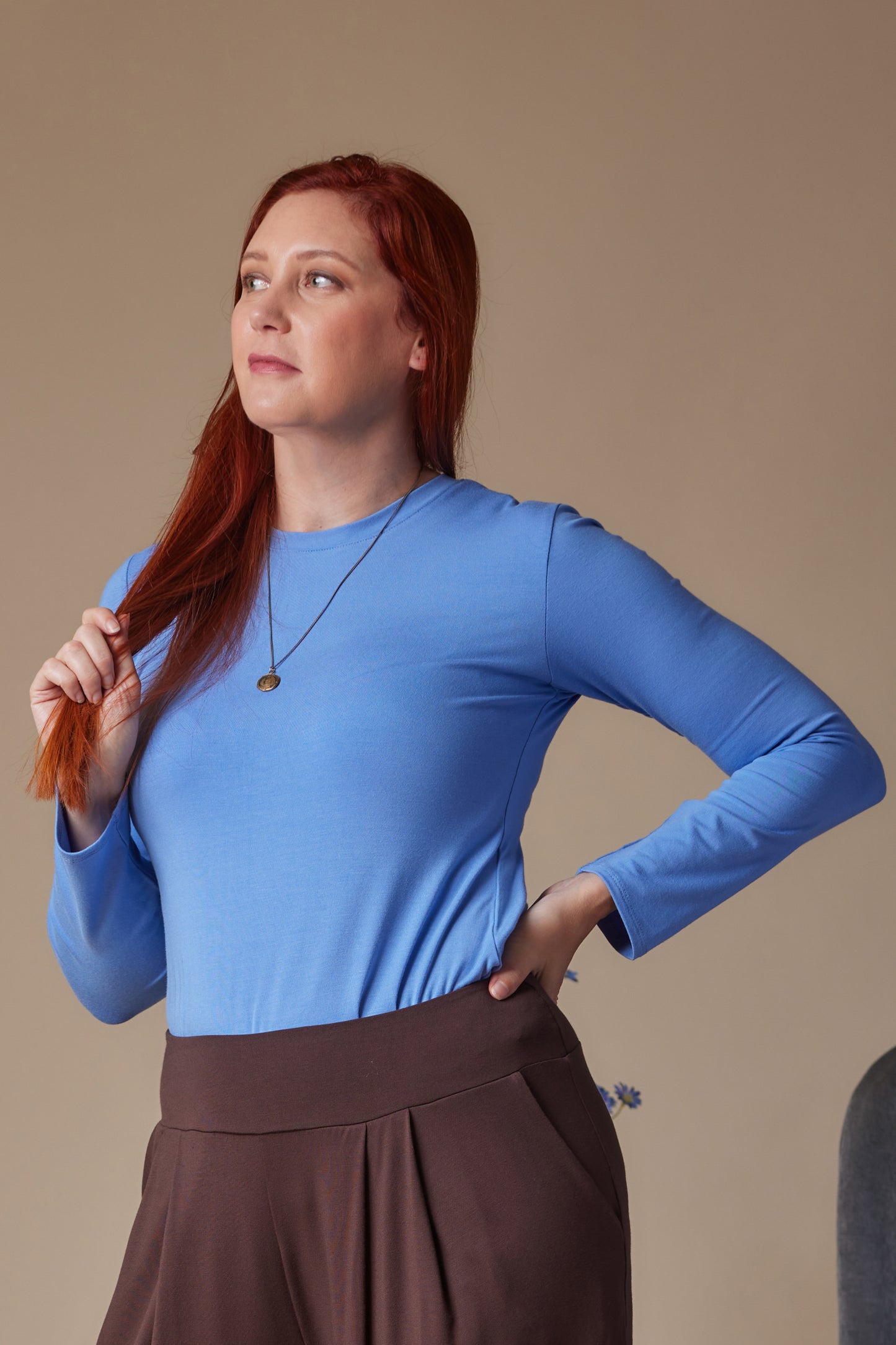 Irini Crew Neck Top