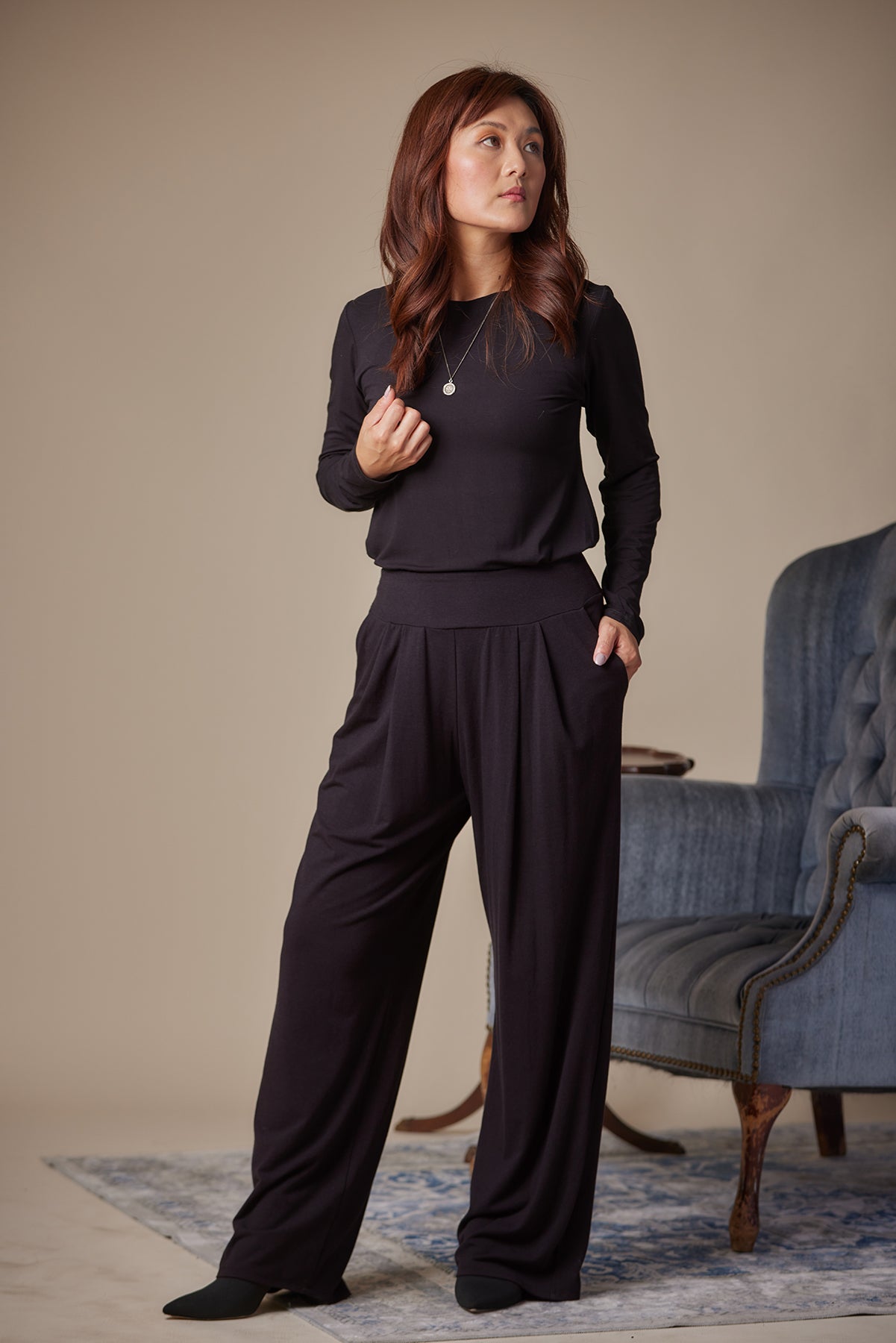 Irini Crew Neck Top