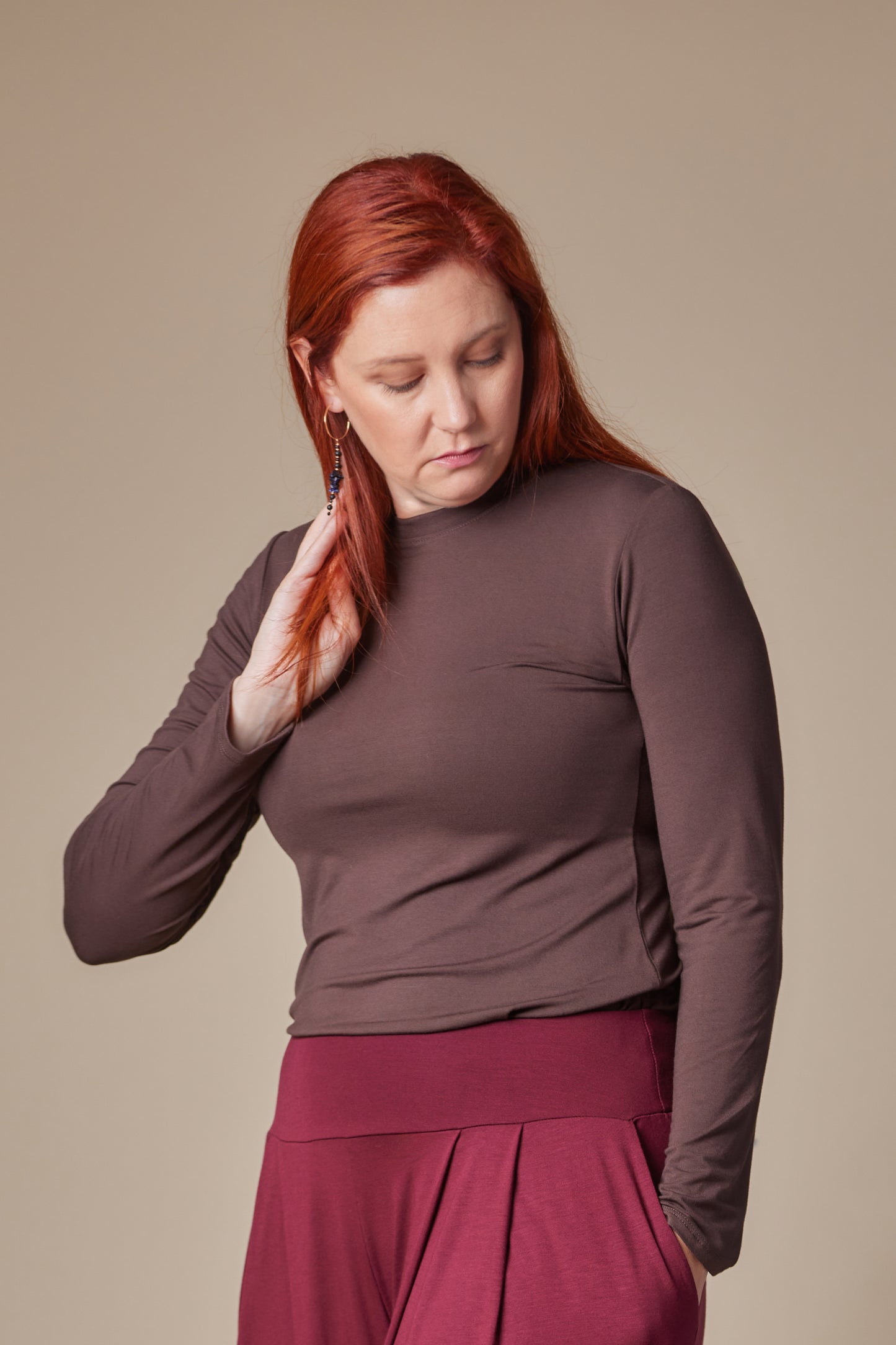 Irini Crew Neck Top