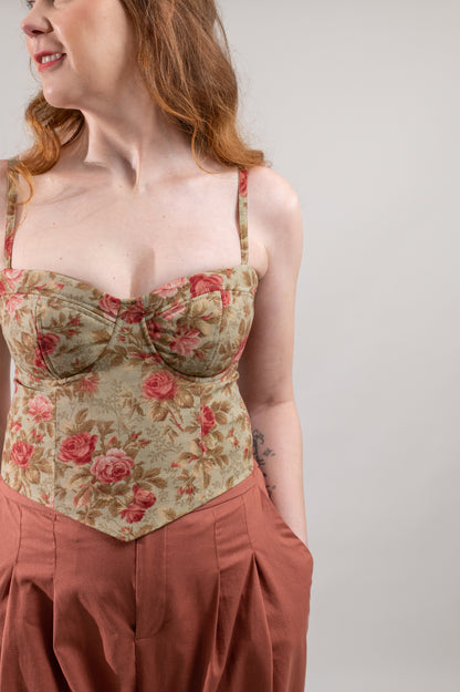 Calypso Basque Waist Bustier