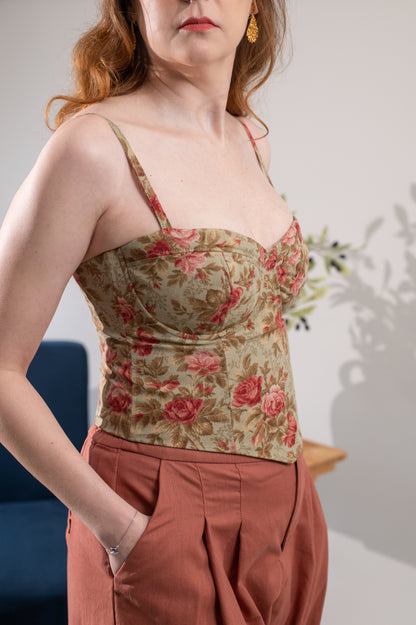Calypso Basque Waist Bustier