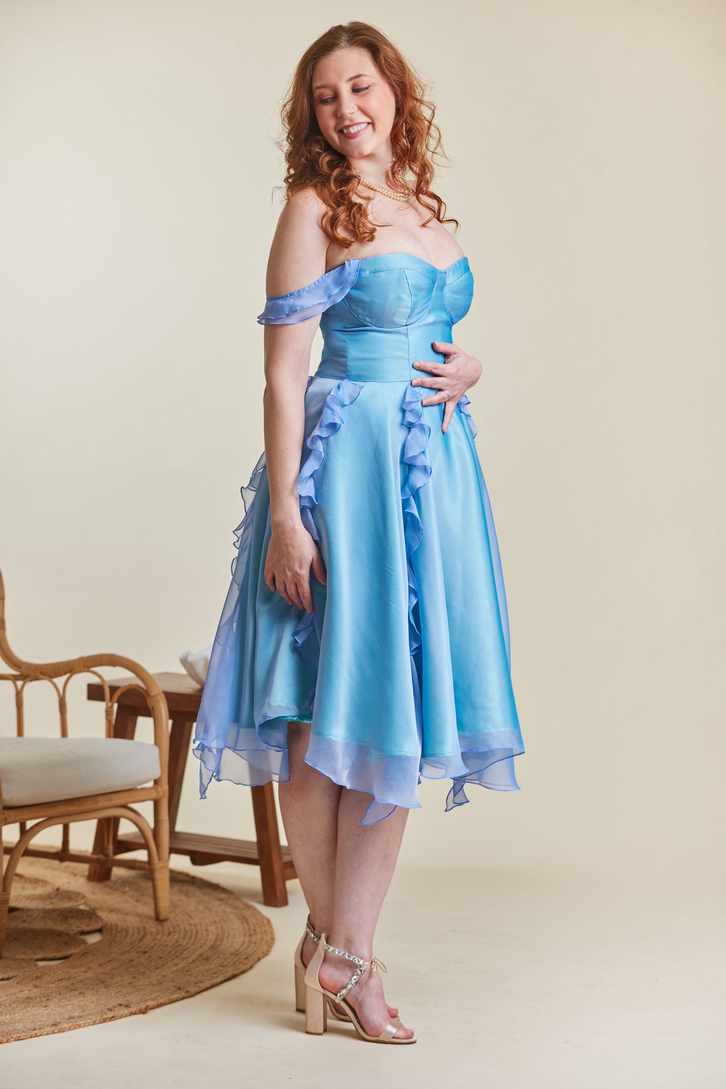 Persephone Flounce Dress