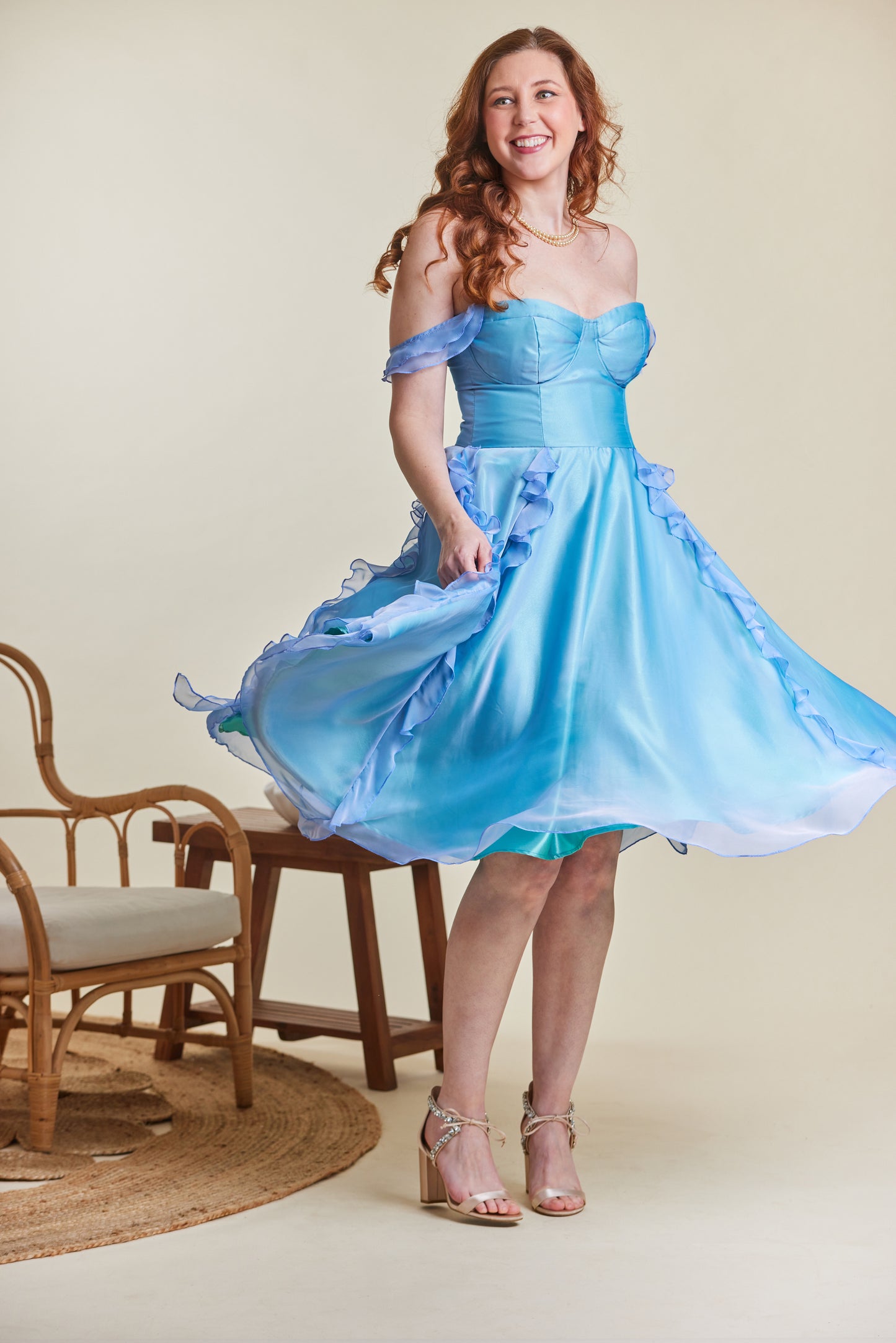 Persephone Flounce Dress