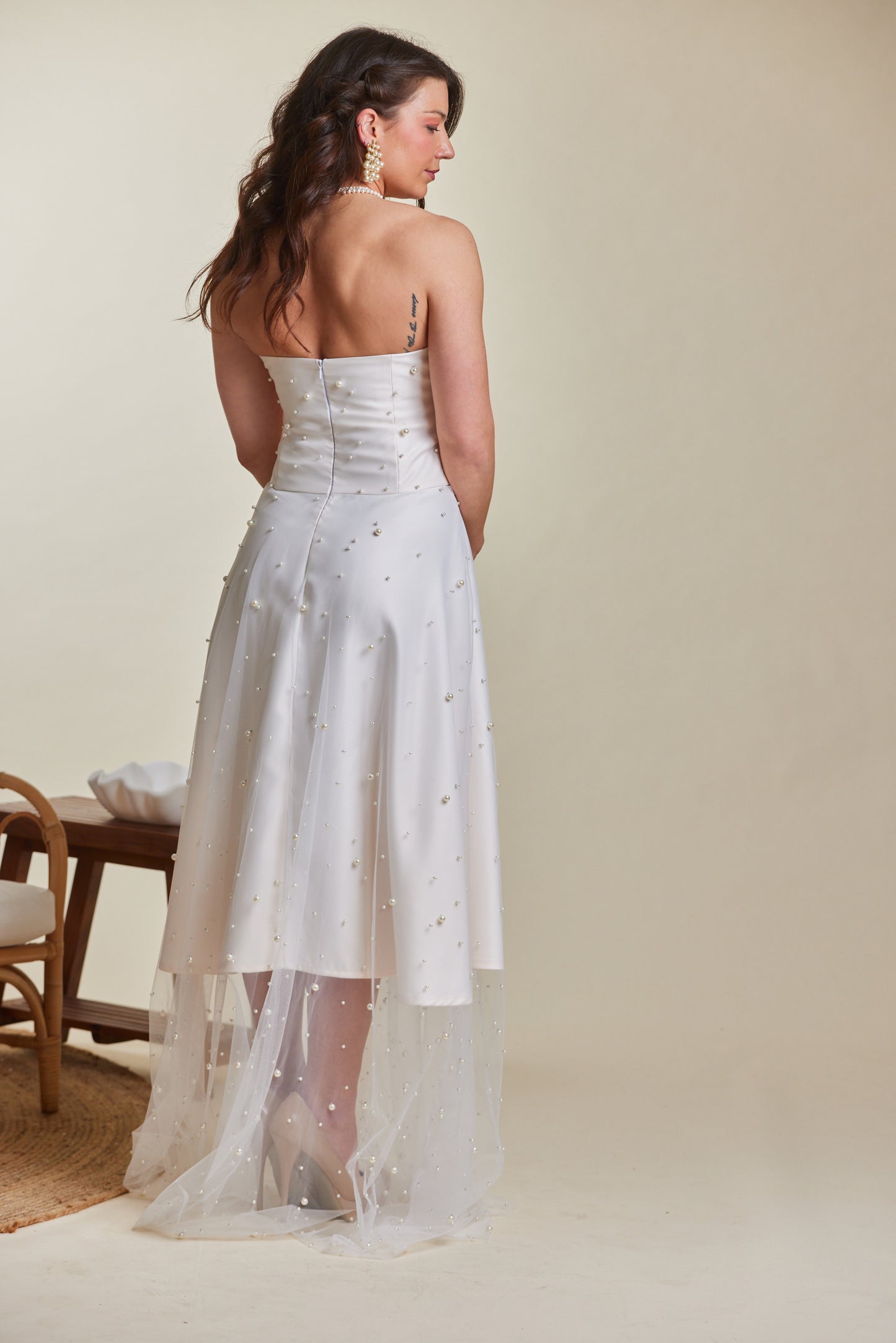 Rhea Pearl Dress
