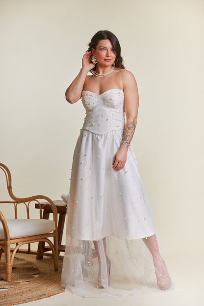 Rhea Pearl Dress