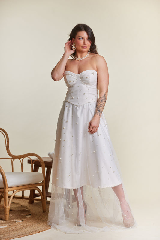 Rhea Pearl Dress