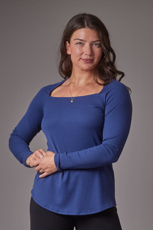 Atë Ribbed Top